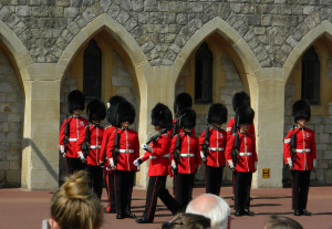 Changing of the Guard at Windsor Castle