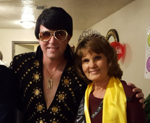 Elvis Presley tribute artist Brent Giddens