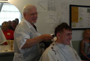 Elvis Haircut Day 2014