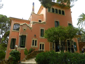 Gaudi House Museum in Barcelona, Spain